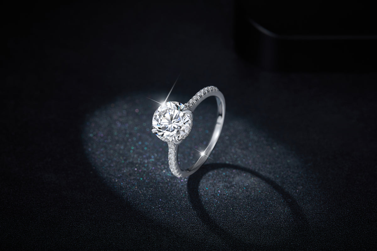 Carissie Ring MF215418 - Silver Angle View