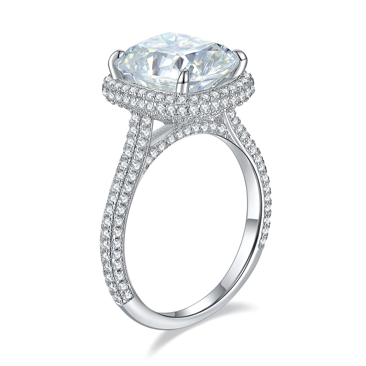 Carissie Ring MF215419 - Silver Angle View