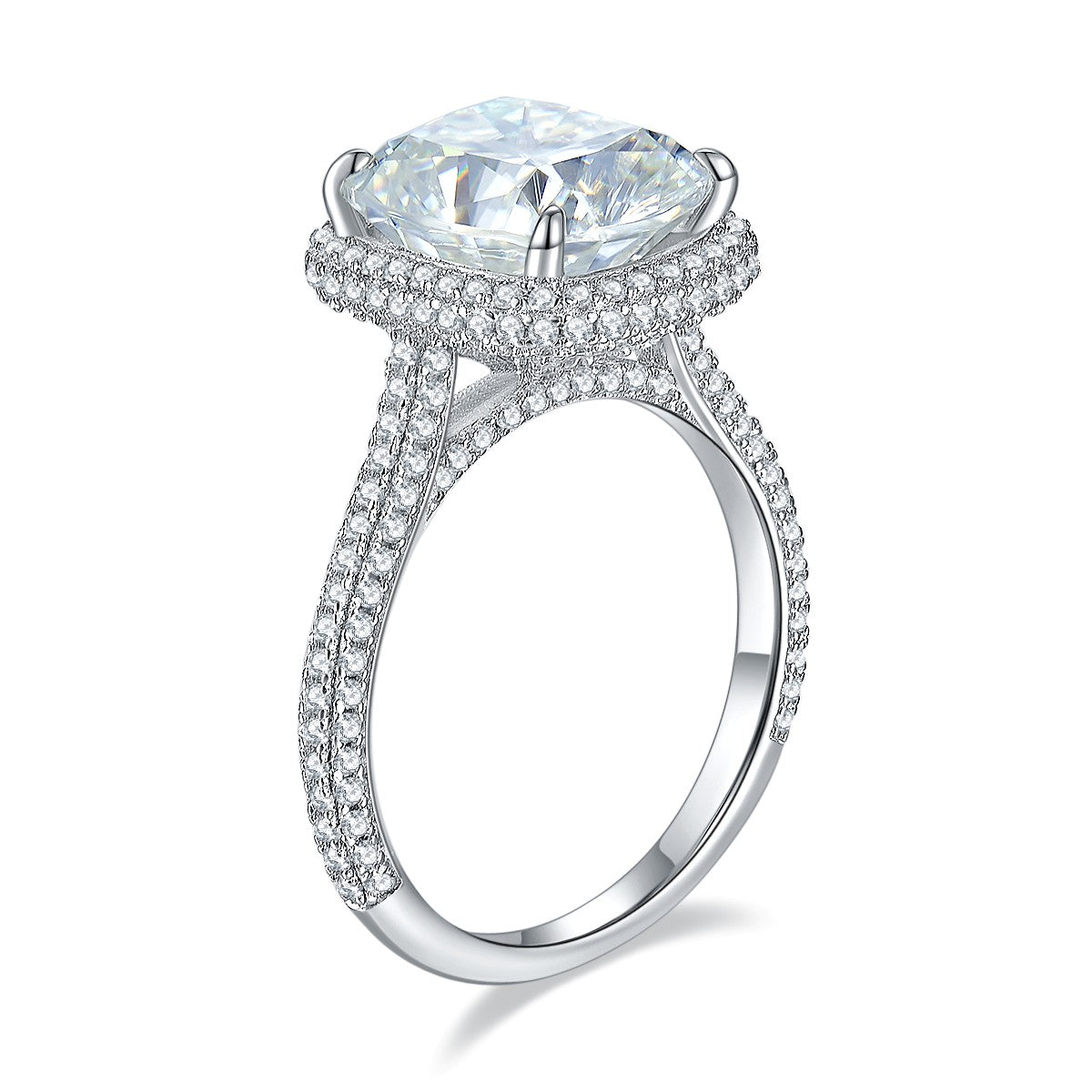 Carissie Ring MF215419 - Silver Angle View