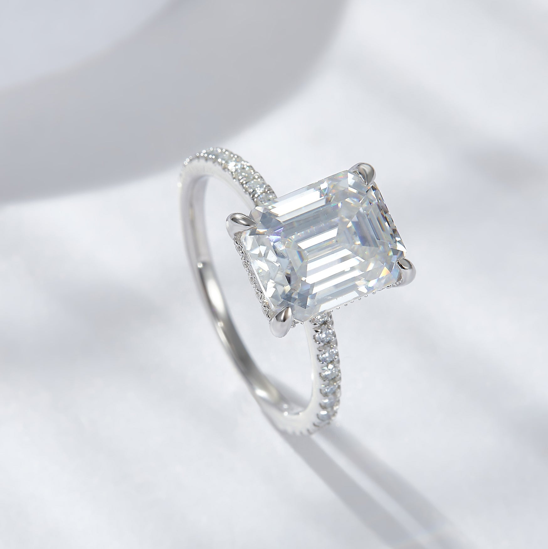 Carissie Ring MF215420 - Silver Angle View