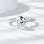 Carissie Ring MF215422 - Silver Angle View