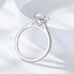 Carissie Ring MF215422 - Silver Angle View