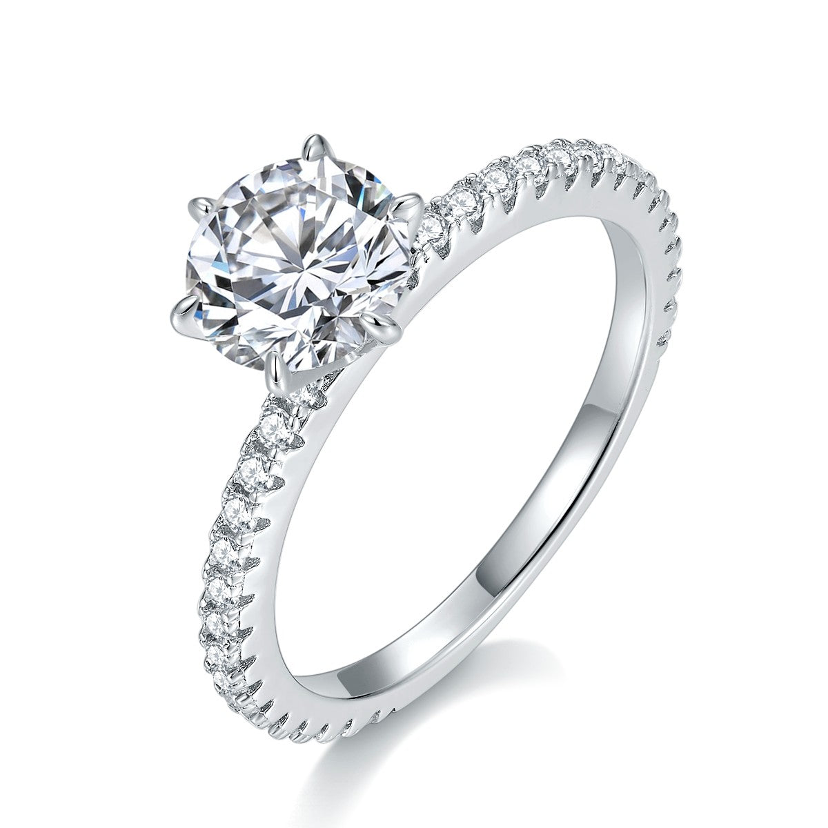 Carissie Ring MF215424 - Silver Angle View