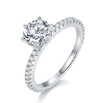 Carissie Ring MF215424 - Silver Angle View