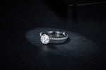 Carissie Ring MF215424 - Silver Angle View