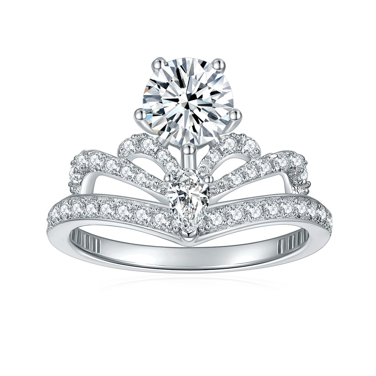 Carissie Ring MF215429 - Silver Front View