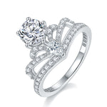 Carissie Ring MF215429 - Silver Angle View
