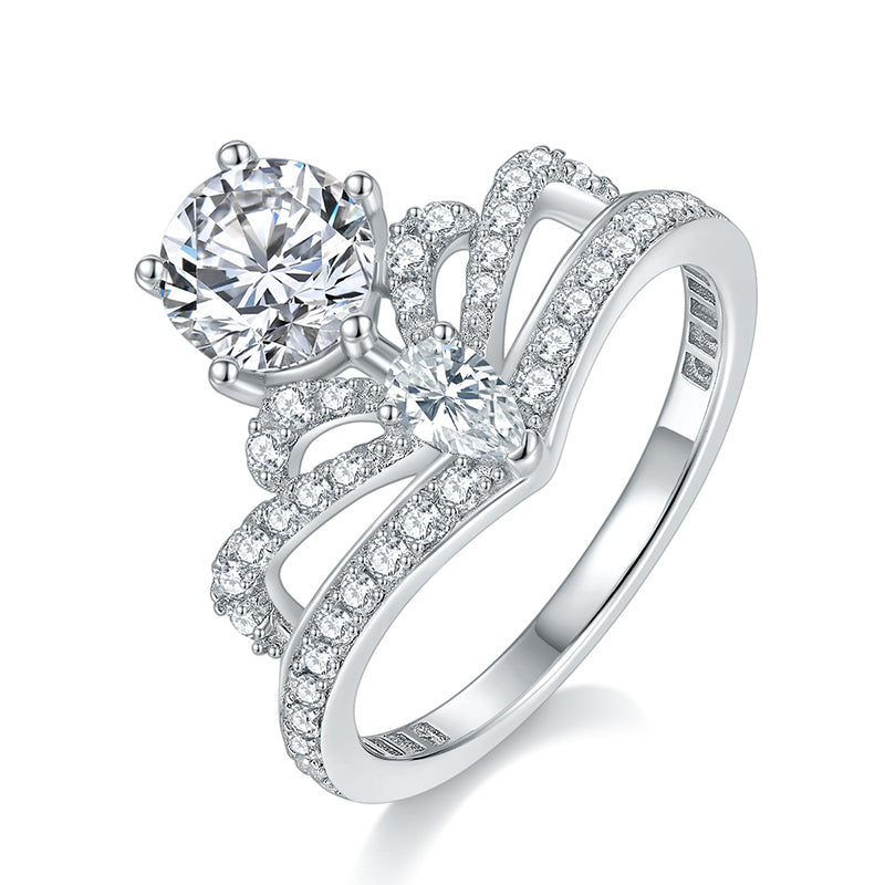 Carissie Ring MF215429 - Silver Angle View