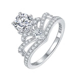Carissie Ring MF215429 - Silver Angle View