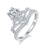 Carissie Ring MF215429 - Silver Angle View