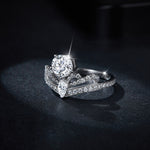 Carissie Ring MF215429 - Silver Angle View