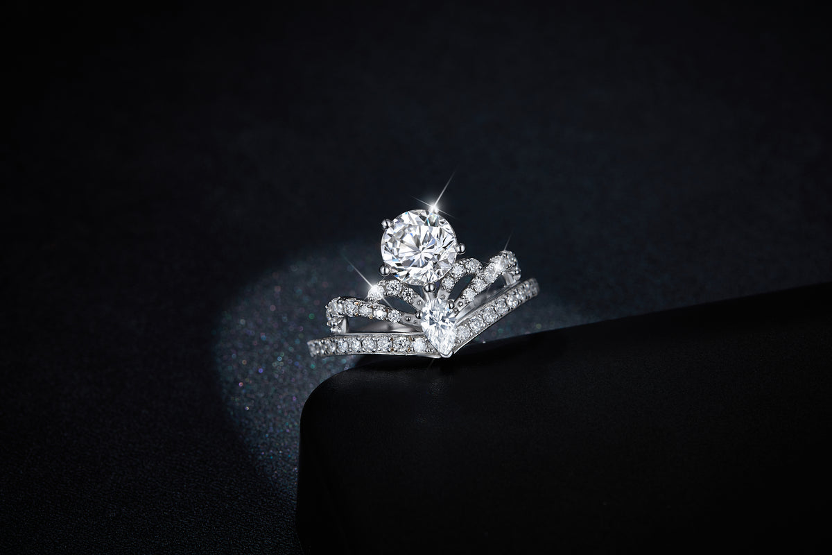 Carissie Ring MF215429 - Silver Angle View