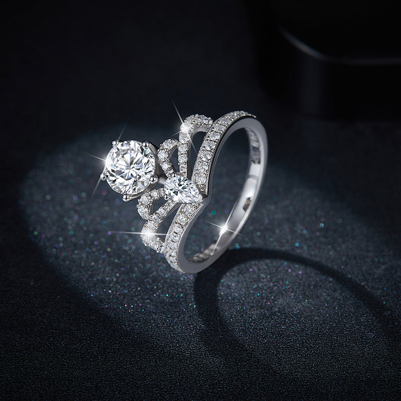 Carissie Ring MF215429 - Silver Angle View