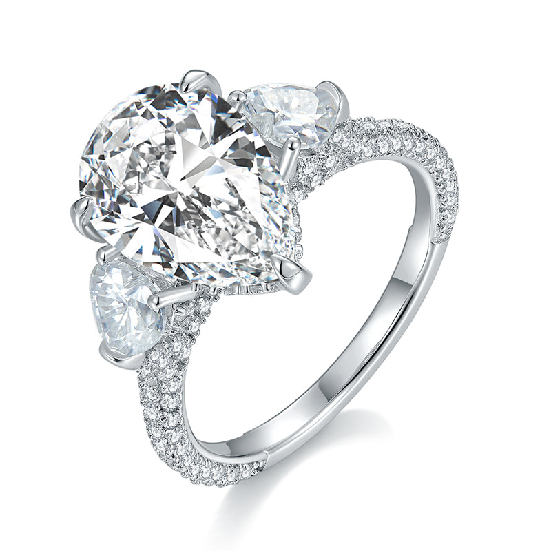 Carissie Ring MF215430 - Silver Angle View