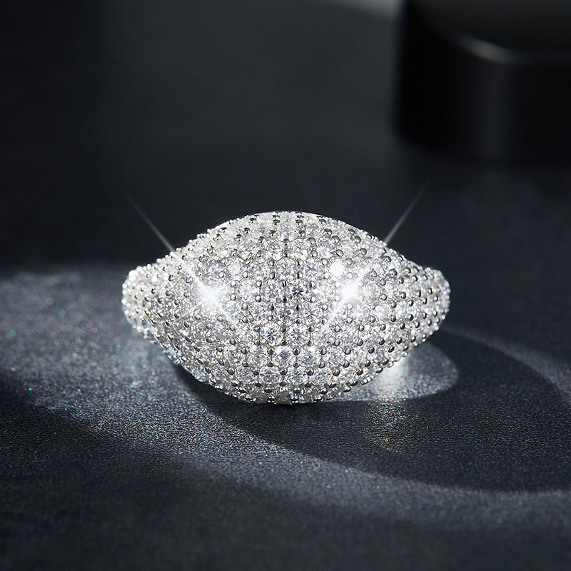 Carissie Ring MF215432 - Silver Angle View