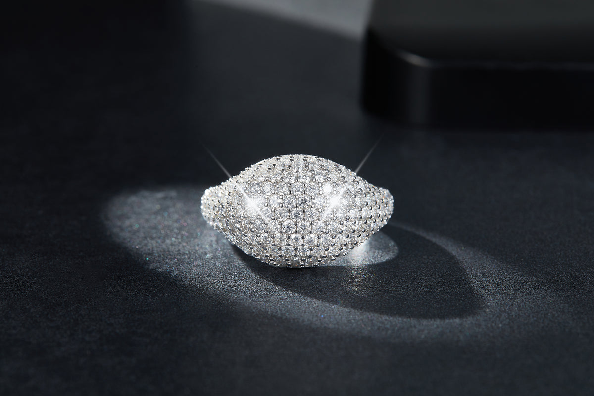 Carissie Ring MF215432 - Silver Angle View