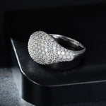 Carissie Ring MF215432 - Silver Angle View