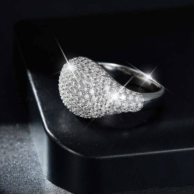 Carissie Ring MF215432 - Silver Angle View