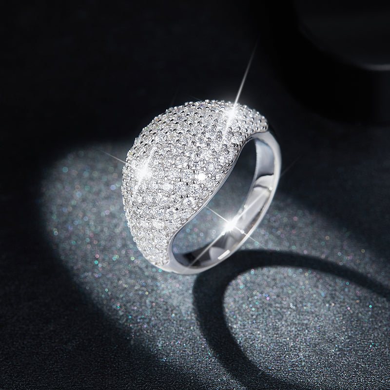 Carissie Ring MF215432 - Silver Angle View