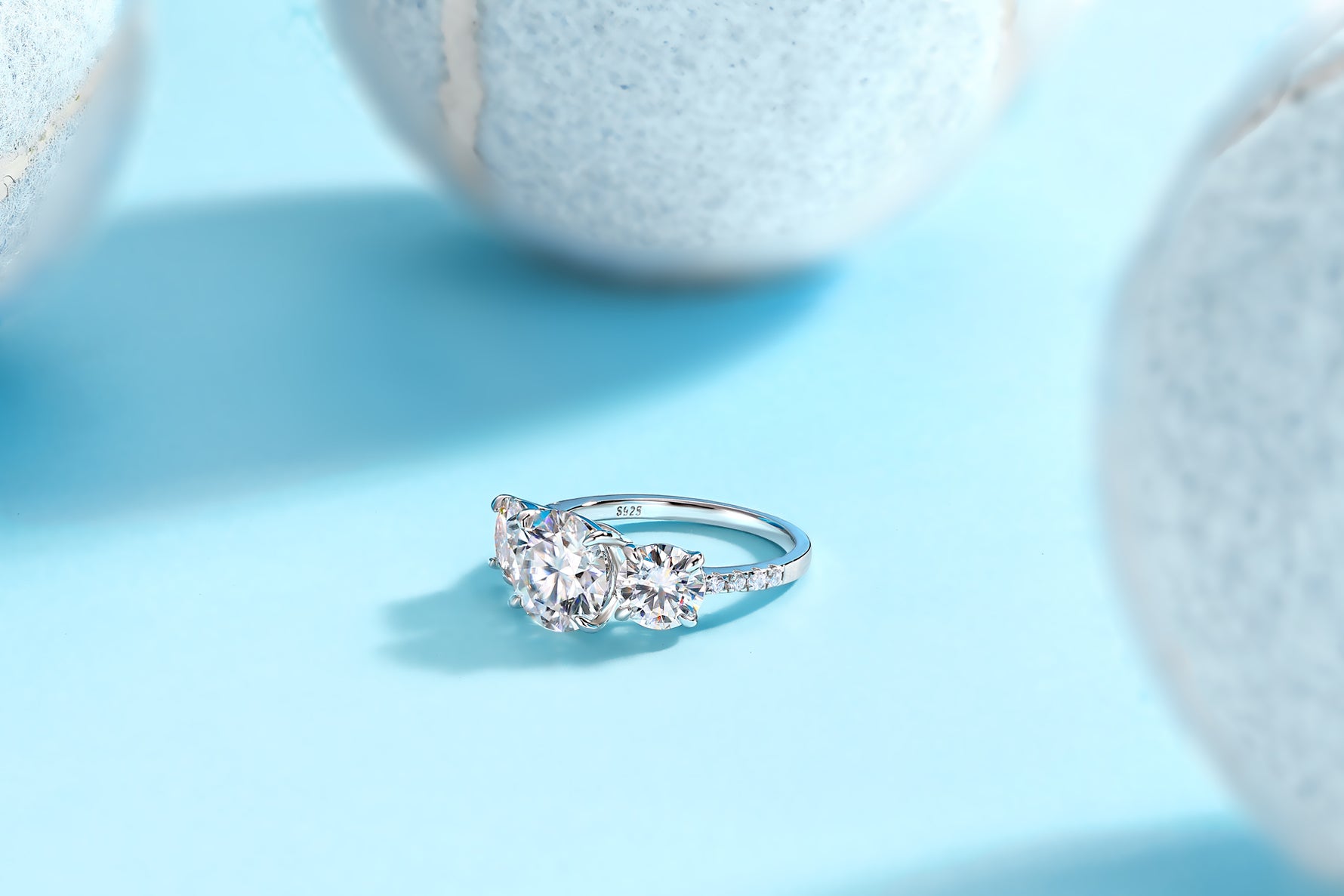 Carissie Ring MF215462 - Silver Angle View