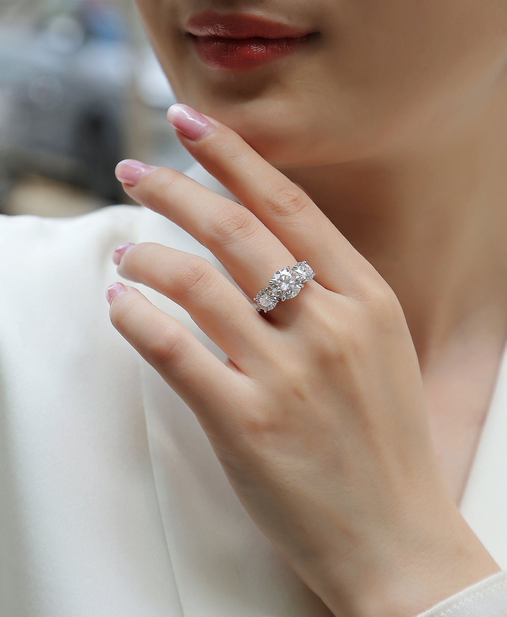 Carissie Ring MF215462 - Silver On Model