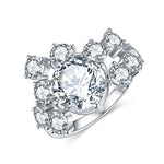 Carissie Ring MF215463 - Silver Angle View