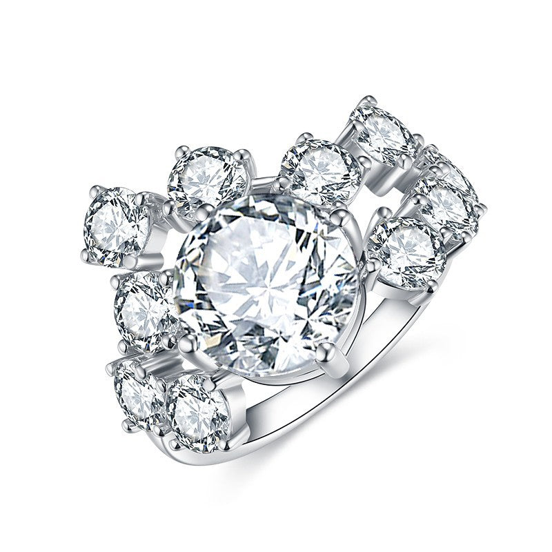 Carissie Ring MF215463 - Silver Angle View