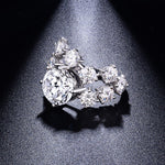 Carissie Ring MF215463 - Silver Angle View