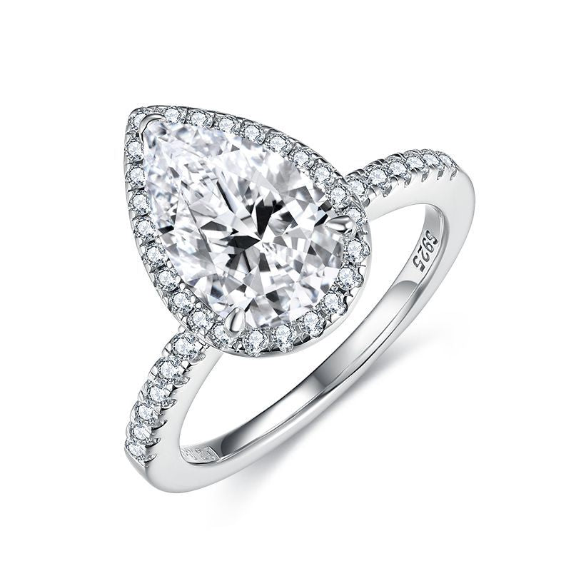 Carissie Ring MF215464 - Silver Angle View