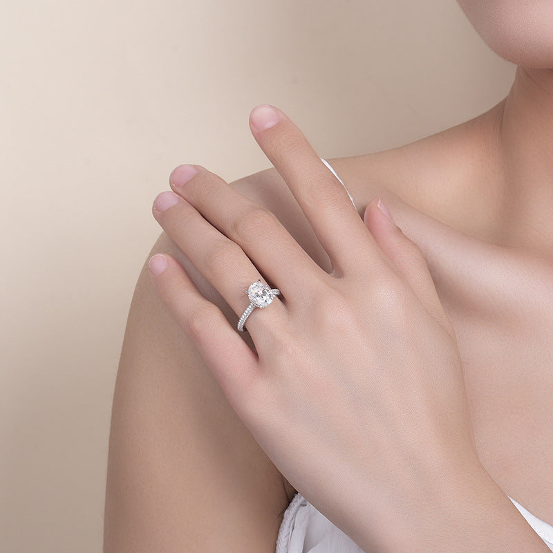 Carissie Ring MF215465 - Silver On Model