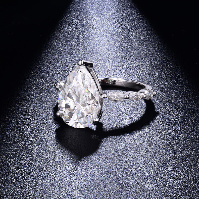 Carissie Ring MF215466 - Silver Angle View