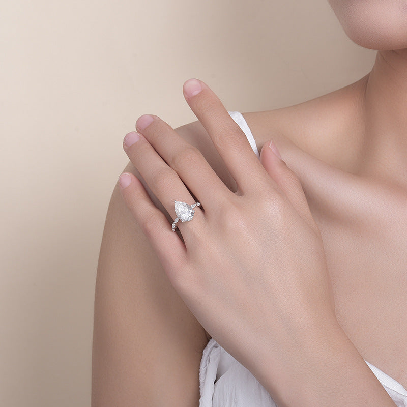 Carissie Ring MF215466 - Silver On Model