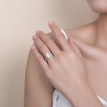 Carissie Ring MF215466 - Silver On Model