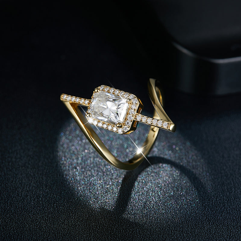Carissie Ring MF215467 - Yellow Gold Angle View