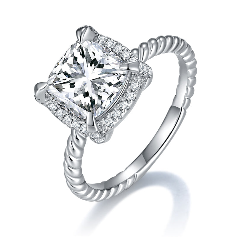 Carissie Ring MF215468 - Silver Angle View