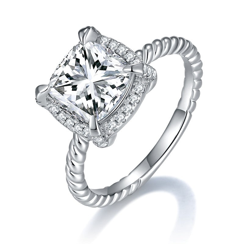 Carissie Ring MF215468 - Silver Angle View