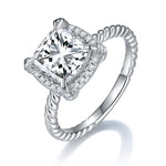 Carissie Ring MF215468 - Silver Angle View
