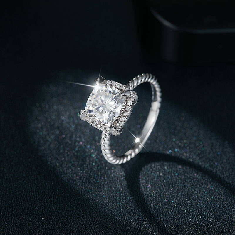 Carissie Ring MF215468 - Silver Angle View