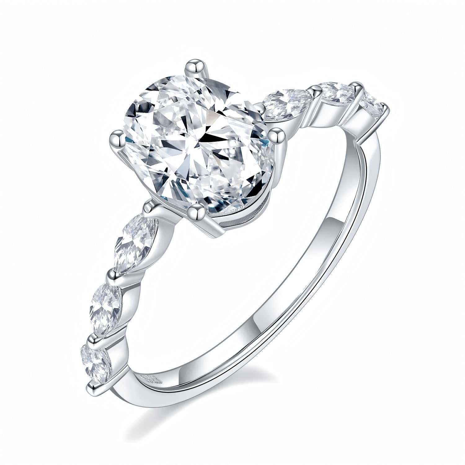 Carissie Ring MF215472 - Silver Angle View