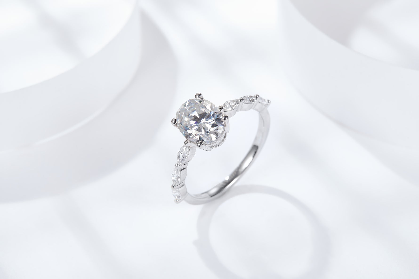 Carissie Ring MF215472 - Silver Angle View