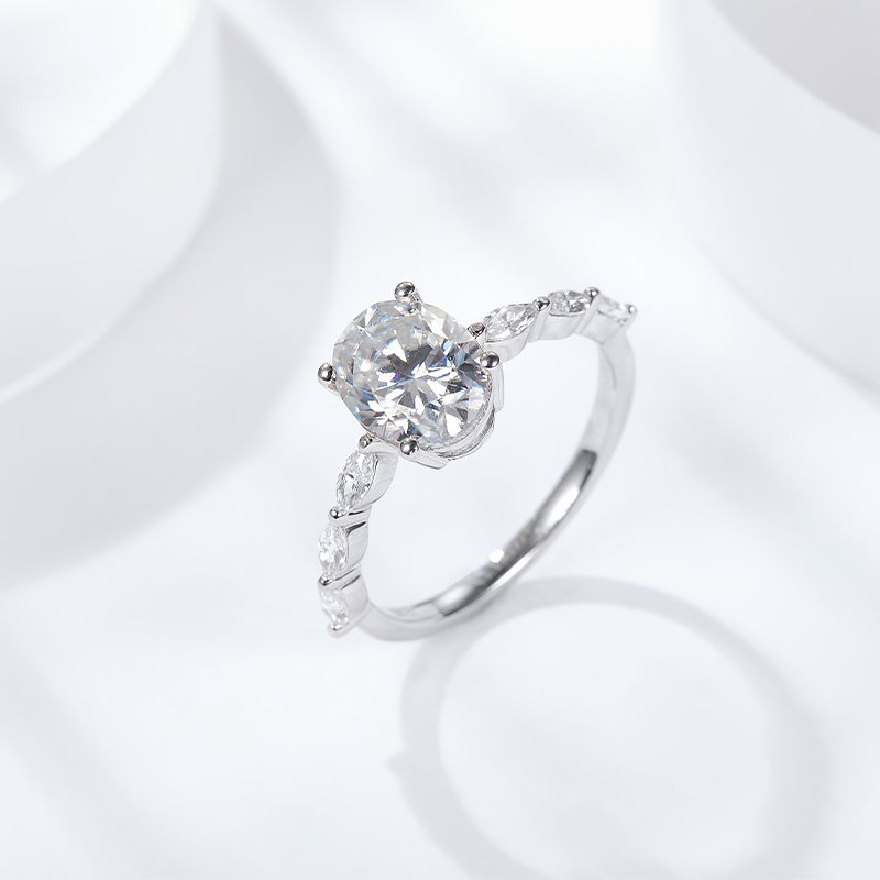 Carissie Ring MF215472 - Silver Angle View