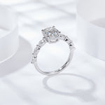 Carissie Ring MF215472 - Silver Angle View