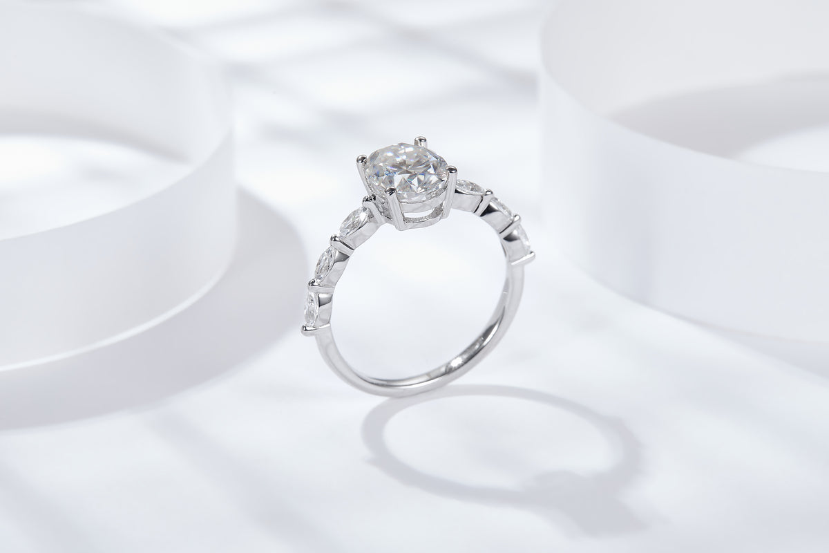 Carissie Ring MF215472 - Silver Angle View