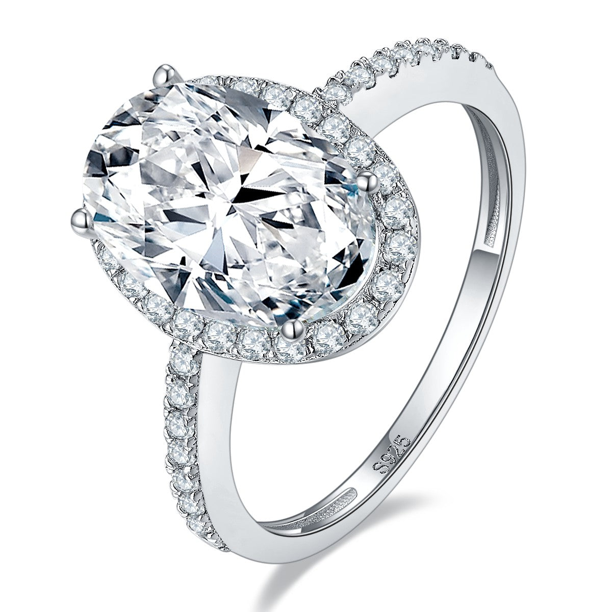 Carissie Ring MF215473 - Silver Angle View