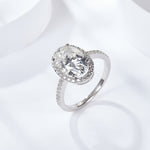 Carissie Ring MF215473 - Silver Angle View