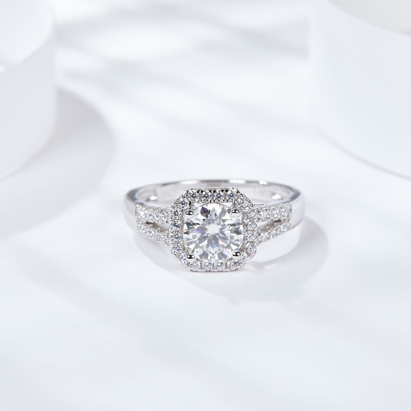Carissie Ring MF215475 - Silver Angle View
