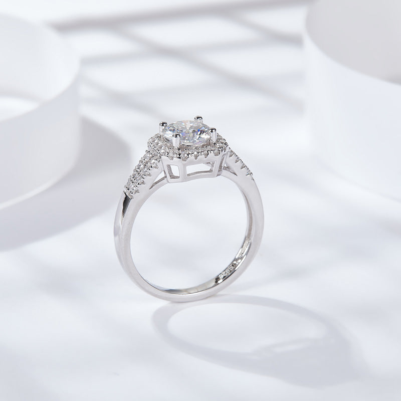 Carissie Ring MF215475 - Silver Angle View