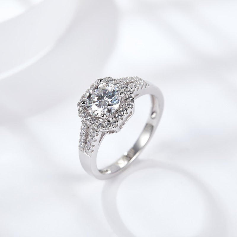 Carissie Ring MF215475 - Silver Angle View