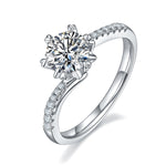 Carissie Ring MF215592 - Silver Angle View