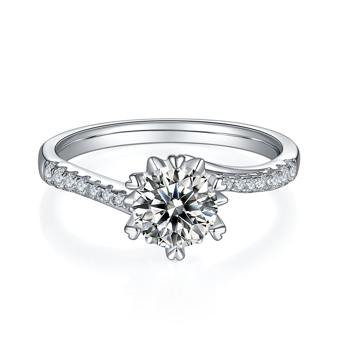 Carissie Ring MF215592 - Silver Angle View